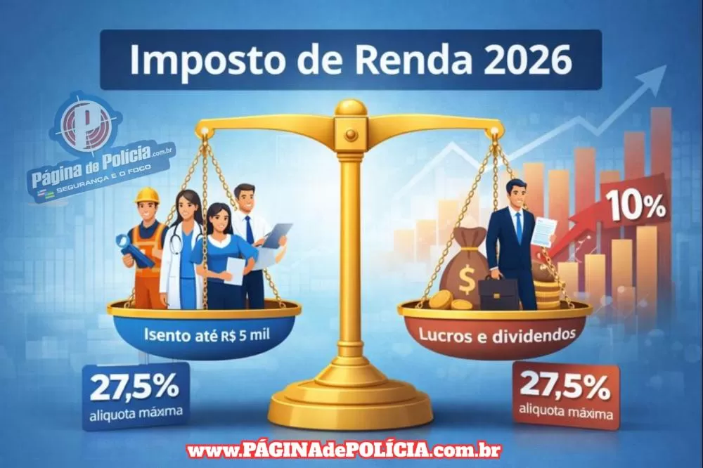IR 2026 muda regras e amplia isenção para salários de até R$ 5 mil