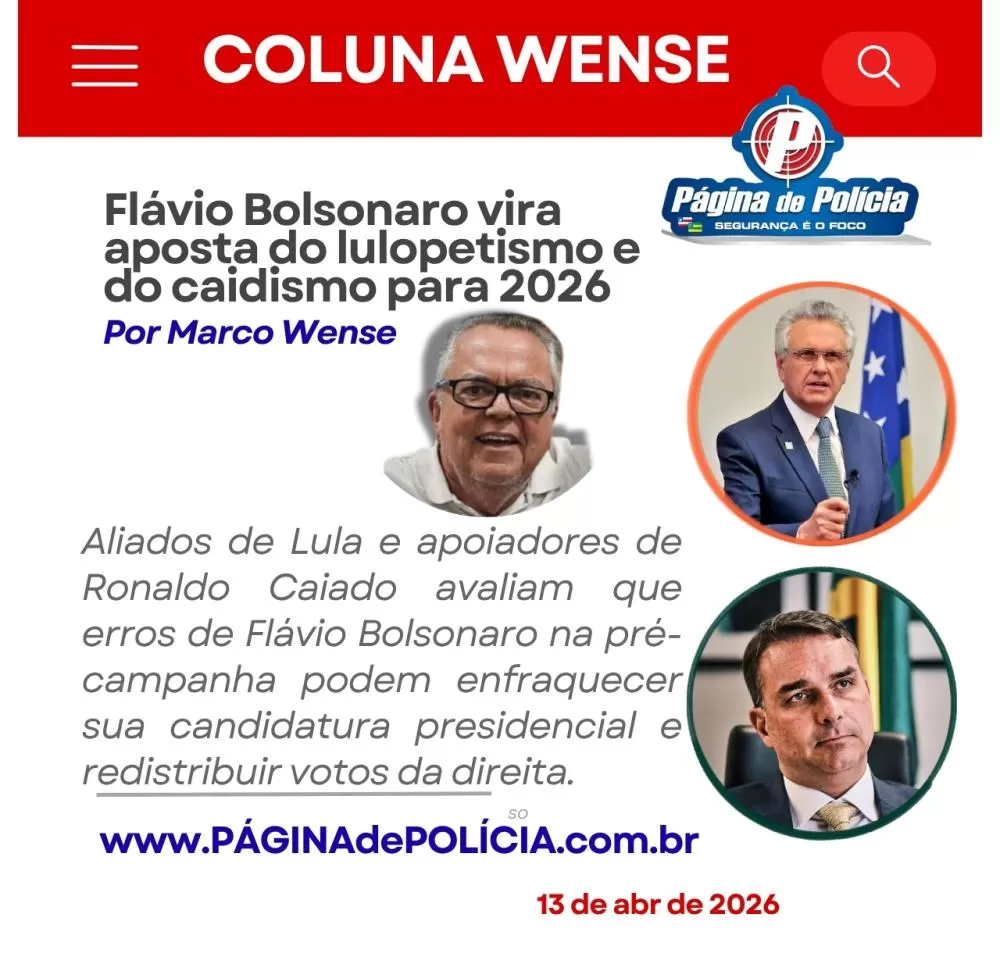 Flávio Bolsonaro vira aposta do “lulopetismo” e do “caidismo” para 2026