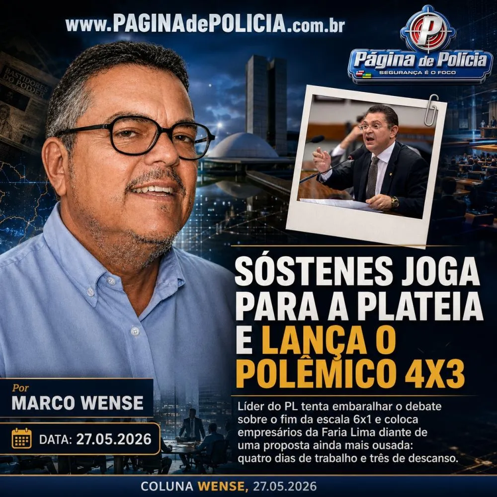 Sóstenes joga para a plateia e lança o polêmico 4x3