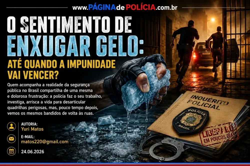 O Sentimento de Enxugar Gelo: Até Quando a Impunidade Vai Vencer?