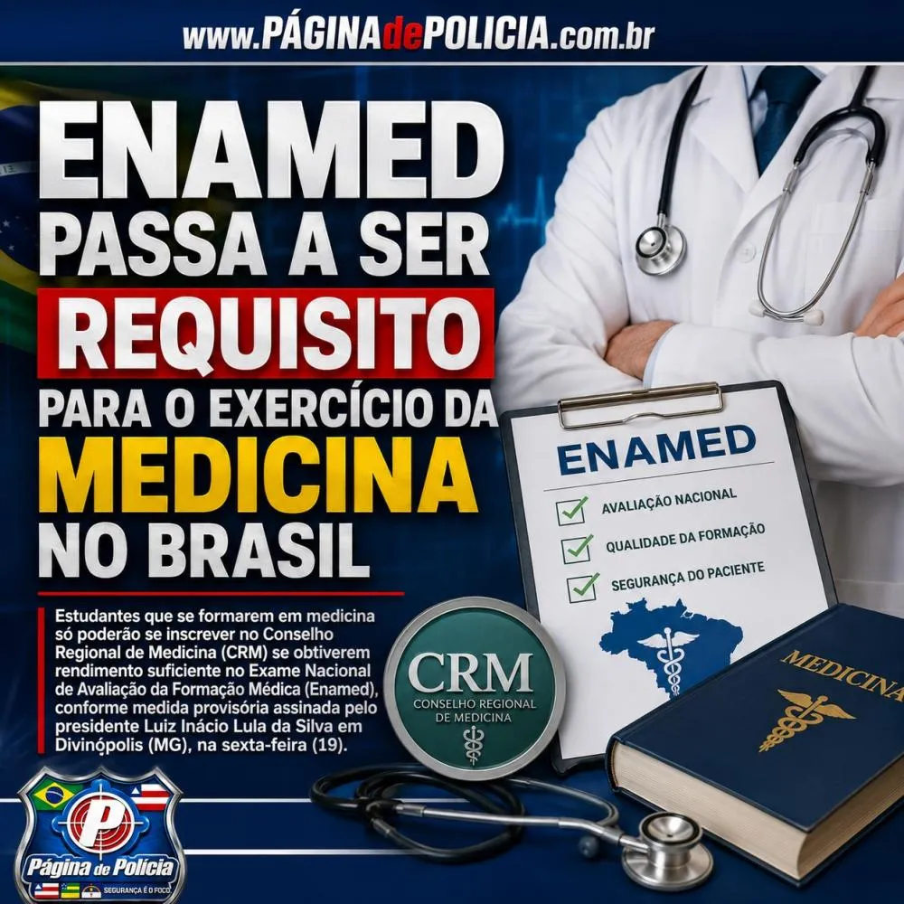 Enamed passa a ser requisito para o exercício da medicina no Brasil