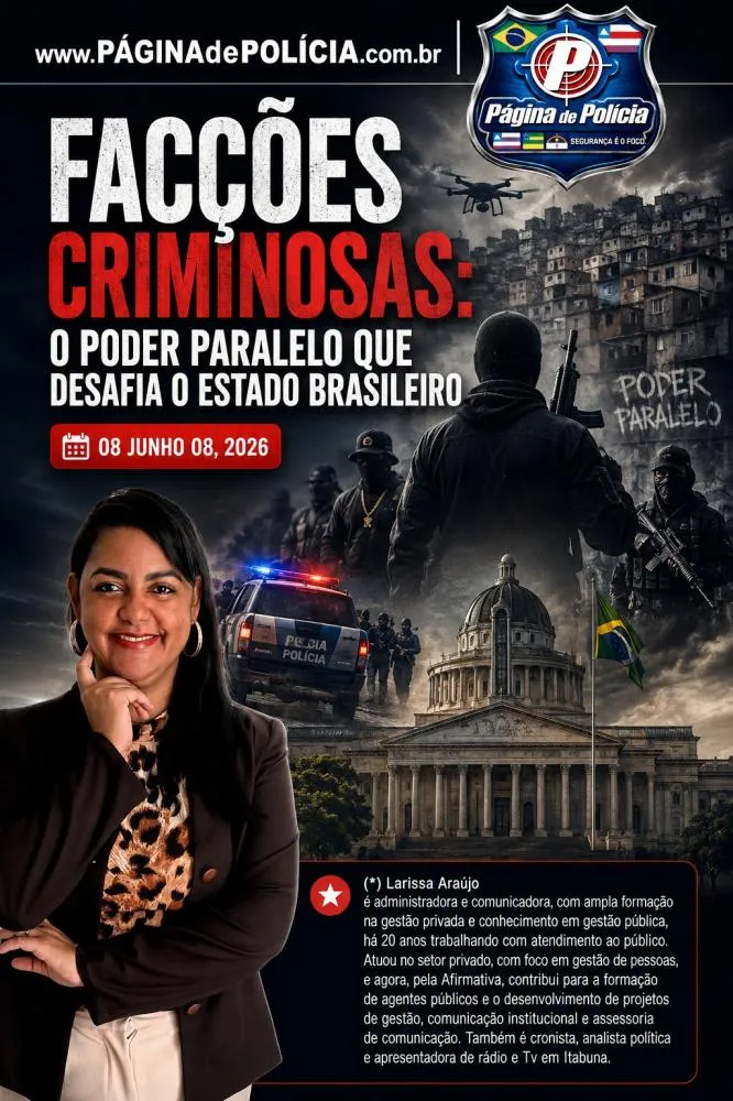 FACÇÕES CRIMINOSAS: O PODER PARALELO QUE DESAFIA O ESTADO BRASILEIRO