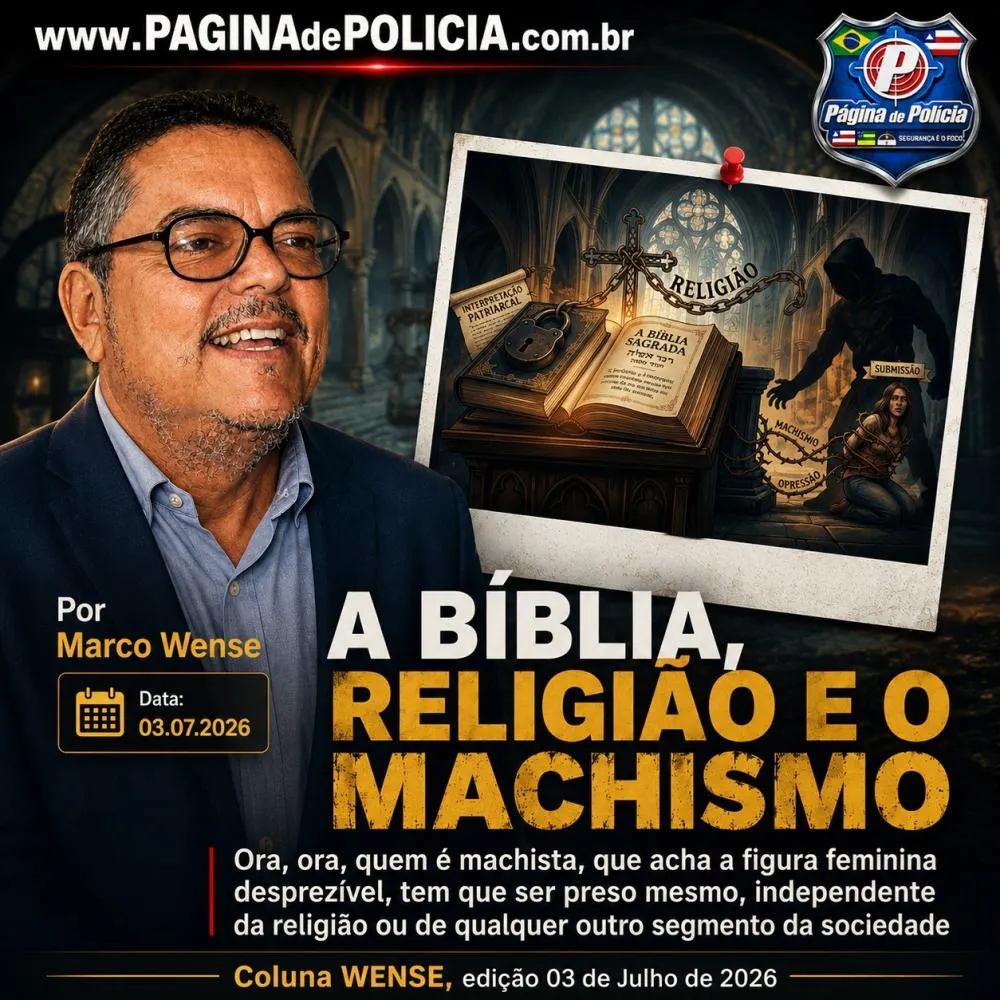 A BÍBLIA, RELIGIÃO E O MACHISMO