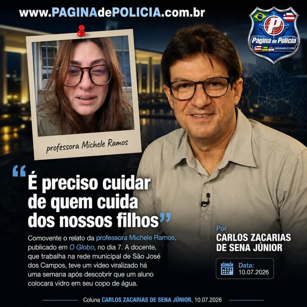 É preciso cuidar de quem cuida dos nossos filhos