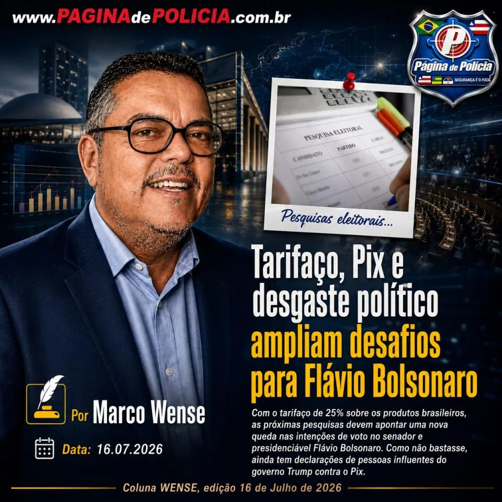 Tarifaço, Pix e desgaste político ampliam desafios para Flávio Bolsonaro