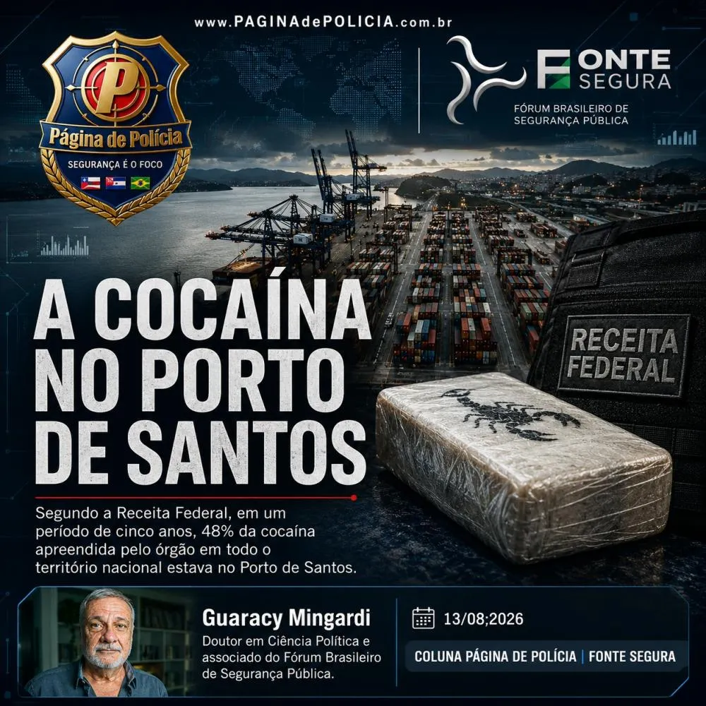 A COCAÍNA NO PORTO DE SANTOS