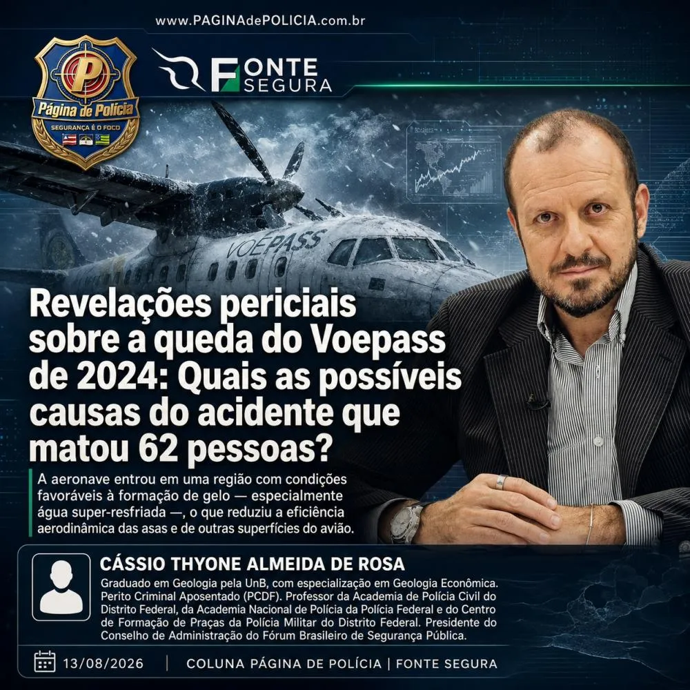 Revelações periciais sobre a queda do Voepass de 2024: Quais as possíveis causas do acidente que matou 62 pessoas? 