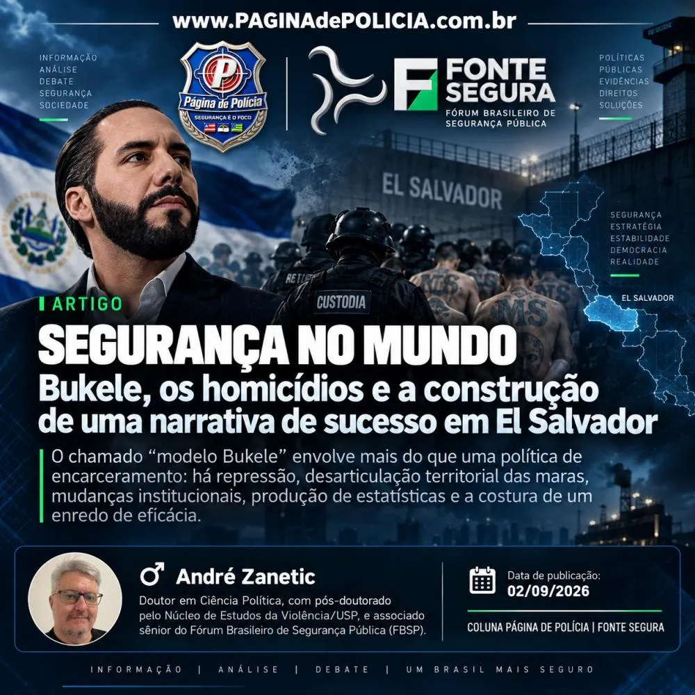 Bukele, os homicídios e a construção de uma narrativa de sucesso em El Salvador