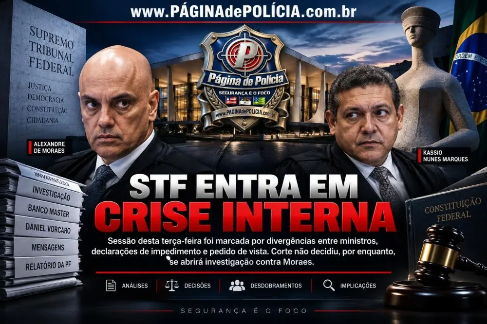 STF entra em crise interna ao analisar investigação contra Alexandre de Moraes
