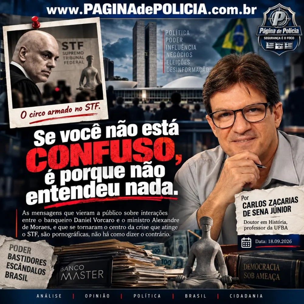 Se você não está confuso, é porque não entendeu nada