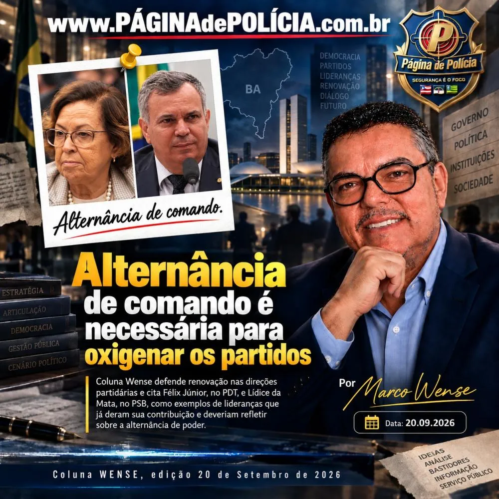 Alternância de comando é necessária para oxigenar os partidos