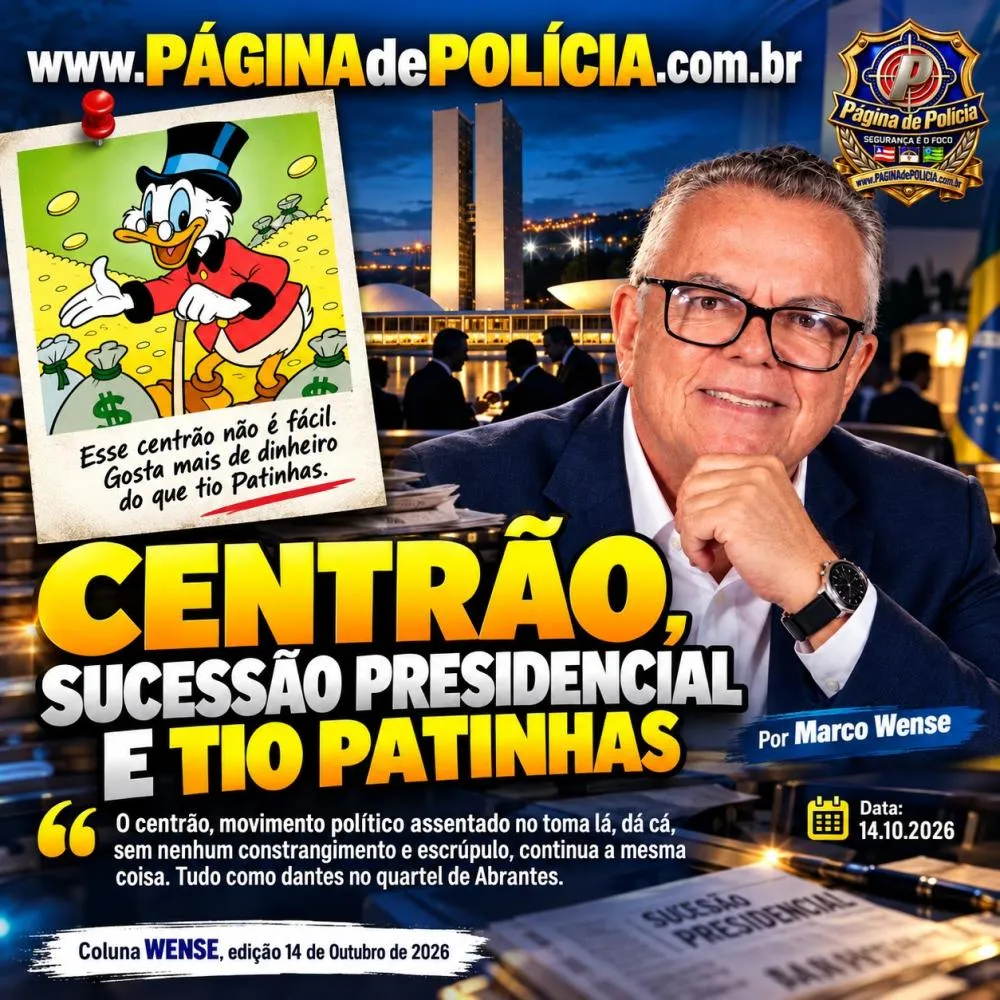 CENTRÃO, SUCESSÃO PRESIDENCIAL E TIO PATINHAS