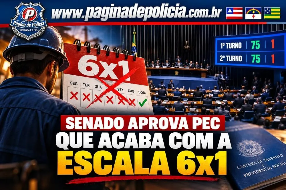 Senado aprova PEC que acaba com a escala 6x1 por 75 votos a 1 nos dois turnos