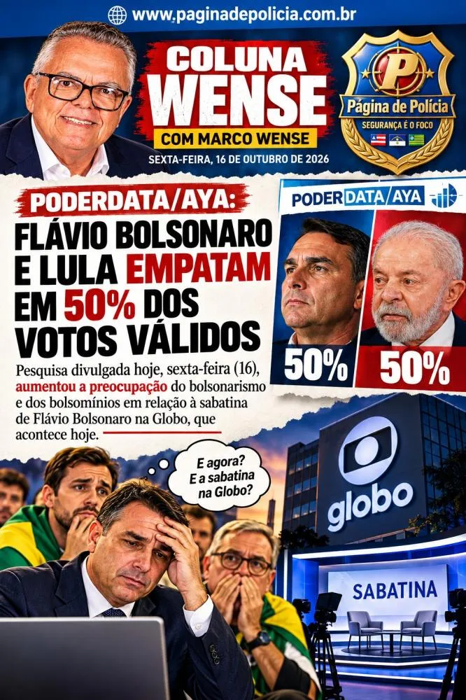 50% versus 50% | PREOCUPA BOLSONARISMO
