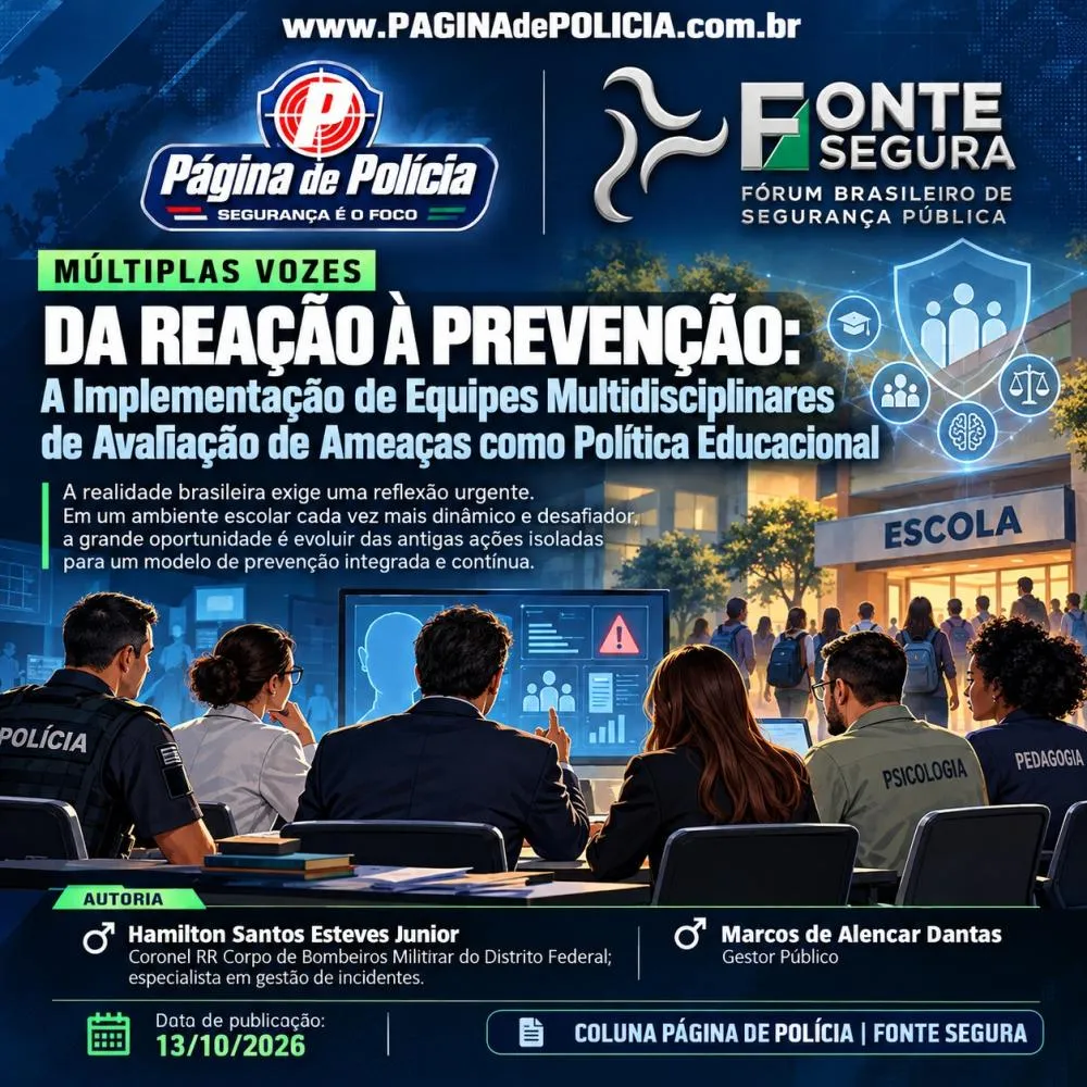 DA REAÇÃO À PREVENÇÃO: A Implementação de Equipes Multidisciplinares de Avaliação de Ameaças como Política Educacional
