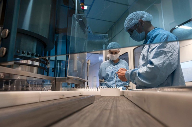 Produção de vacinas em laboratório do Instituto Butantan - Léo Ramos Chaves/Instituto Butantan