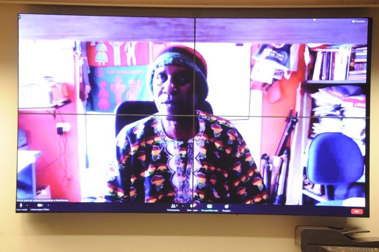 Para mestre Alcides, muitas das tradições culturais brasileiras podem deixar de existir - (Foto: Gustavo Sales/Câmara dos Deputados)