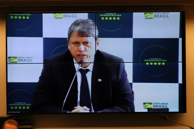 Tarcísio de Freitas: Santos Dumont não atrapalha movimento do Galeão - (Foto: Cleia Viana/Câmara dos Deputados)