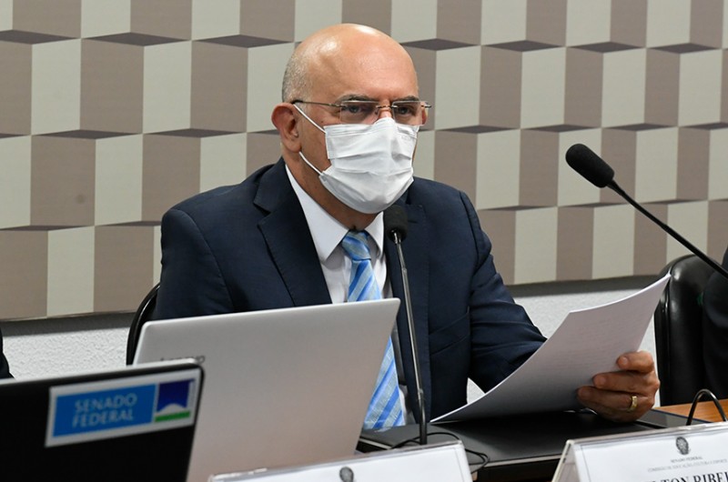Em audiência na Comissão de Educação, Ribeiro reconheceu que "suas palavras não foram adequadas" - Roque de Sá/Agência Senado