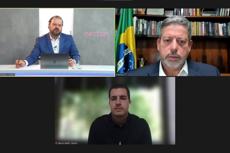 Lira participa de evento on-line - (Foto: Reprodução)