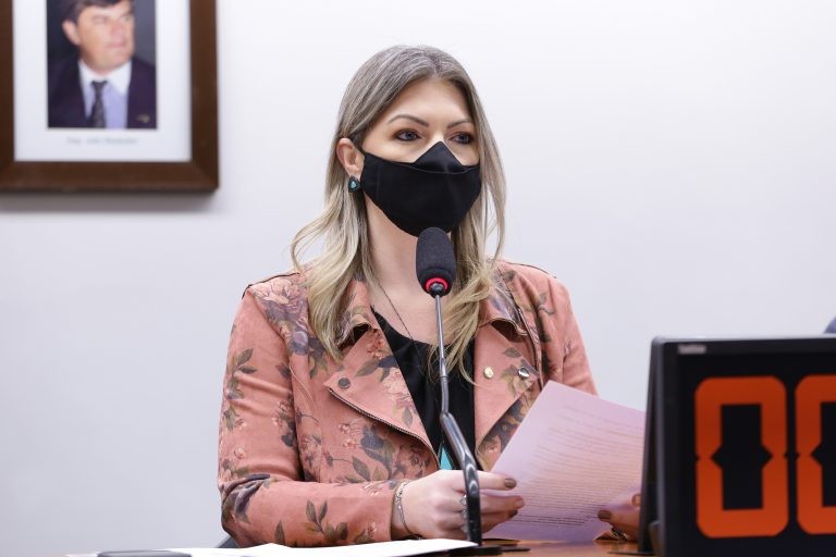 Aline Sleutjes recomendou a rejeição da proposta - (Foto: Gustavo Sales/Câmara dos Deputados)