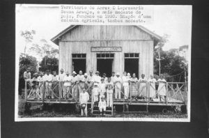 O Leprosário Souza Araujo, o mais modesto do País, fundado em 1930 - (Foto: Fundação Oswaldo Cruz. Casa de Oswaldo Cruz)