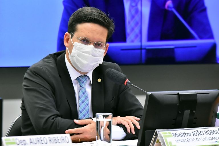 O Ministro da Cidadania, João Roma - (Foto: Reila Maria/Câmara dos Deputados)