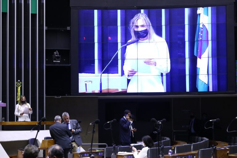 Deputada Celina Leão apresentou emenda ao projeto - (Foto: Cleia Viana/Câmara dos Deputados)