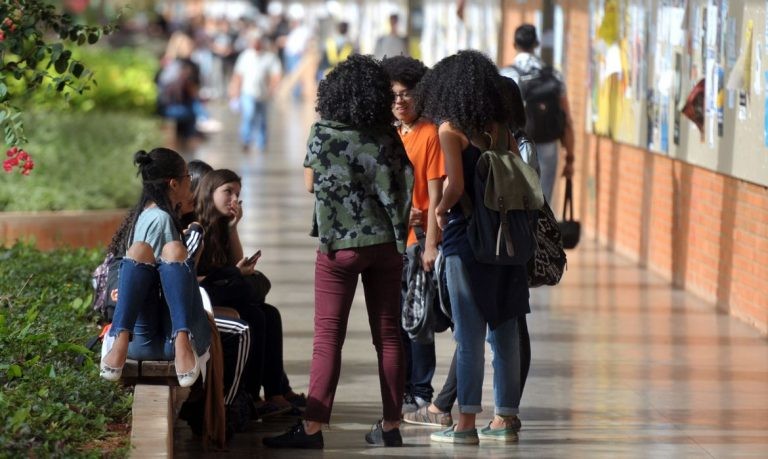 Com a lei de cotas para acesso á graduação, negros e pardos já são maioria nas universidades federais - (Foto: Marcelo Camargo/Agência Brasill)