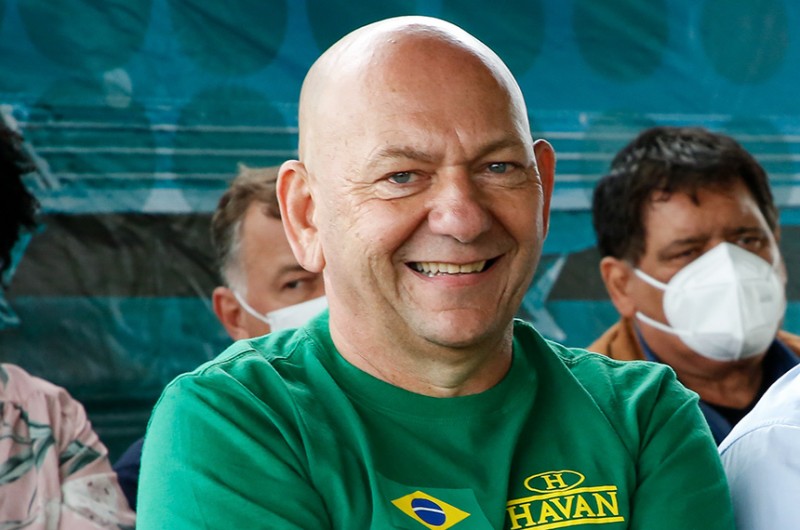 Luciano Hang está sendo acusado de pertencer ao chamado "gabinete paralelo" de apoio ao governo e de promover o chamado "tratamento precoce" contra a covid-19, sem comprovação científica - Anderson Riedel