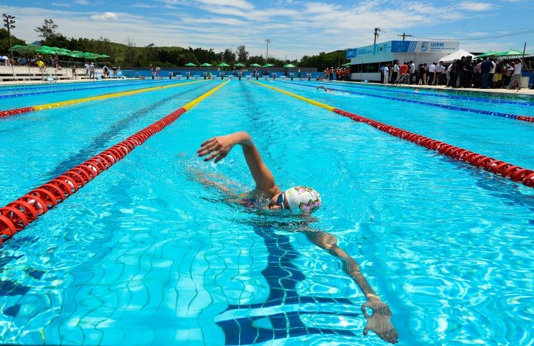 Natação era patrocinada pelos Correios, que romperam recentemente o contrato - (Foto: Tânia Rêgo/Agência Brasil)