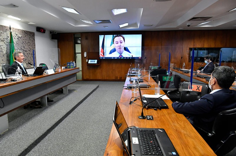O senador Veneziano VItal do Rêgo (MDB-PB) deu parecer favorável, argumentando que o projeto se justifica pela crise social vivida atualmente no município - Waldemir Barreto/Agência Senado