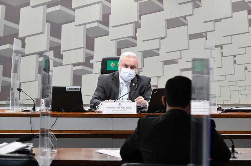 Autor do pedido de audiência, Jean Paul elabora relatório sobre política de implementação do 5G no país - Leopoldo Silva/Agência Senado