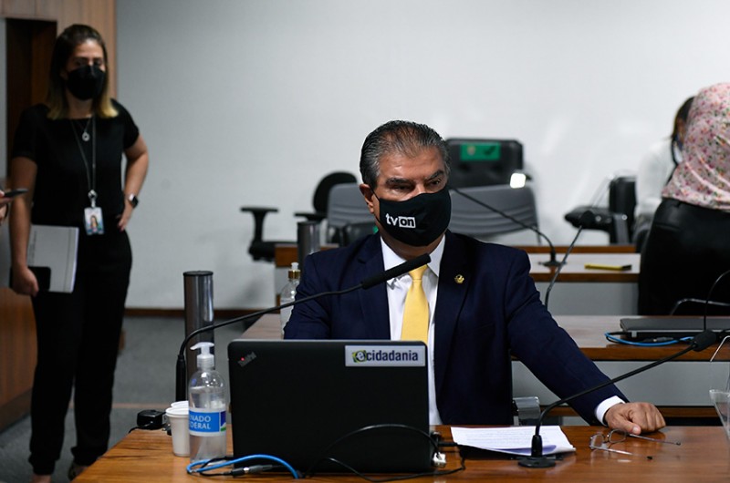 O relator, Nelsinho Trad, defendeu aprovação do projeto na reunião desta quinta - Roque de Sá/Agência Senado