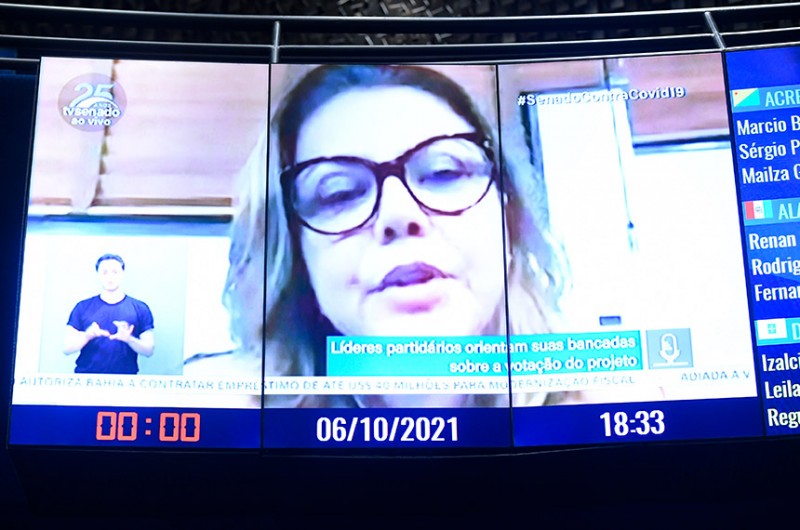 O requerimento para a sessão é da senadora Leila Barros - Jefferson Rudy/Agência Senado