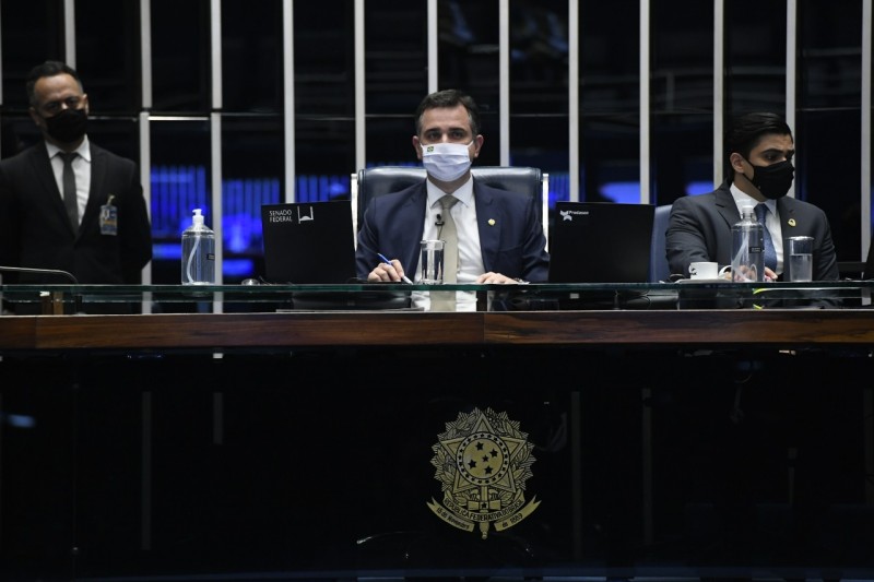 Para o presidente Rodrigo Pacheco (DEM-MG), Levindo Coelho foi um homem público exemplar, "líder humanista, conciliador e de firme postura ética" - Agência Senado