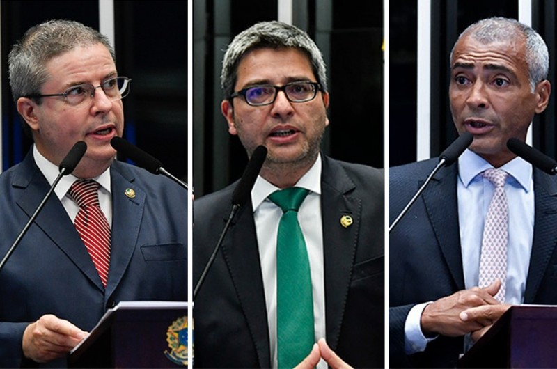 A sessão foi requerida pelos senadores Antonio Anastasia (PSDB-MG), Carlos Portinho (PL-RJ) e Romário (PL-RJ) - Waldemir Barreto e Leopoldo Silva/Agência Senado