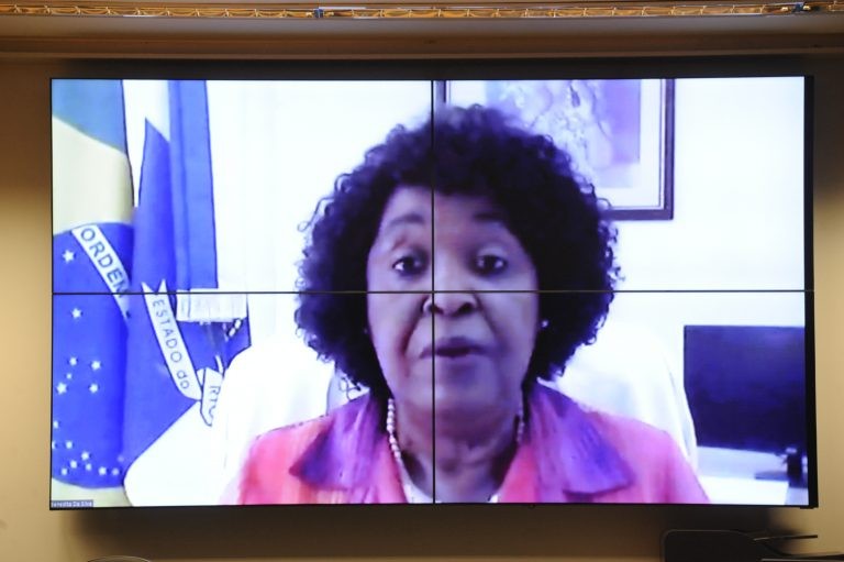 Benedita da Silva pediu a aprovação da proposta, de sua autoria - (Foto: Gustavo Sales/Câmara dos Deputados)