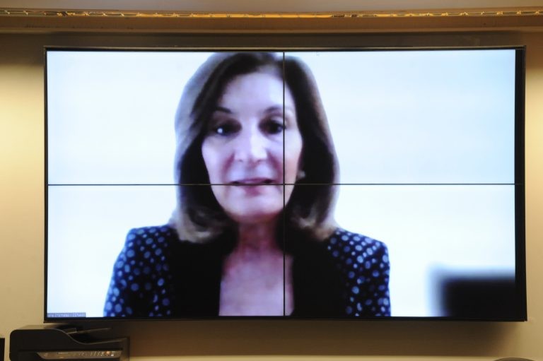 Eliana Regina disse que os dados da Vigitel são fundamentais para os gestores de saúde - (Foto: Gustavo Sales/Câmara dos Deputados)