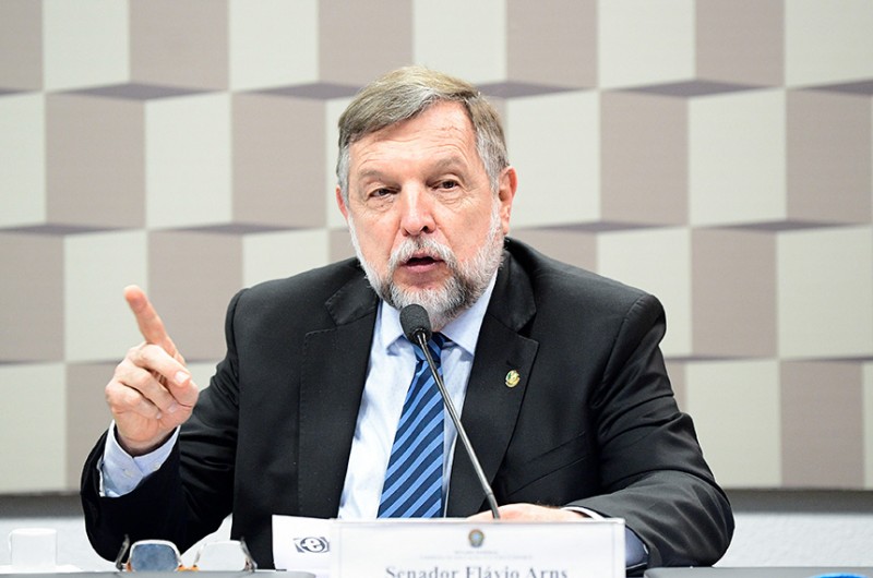 Flávio Arns é presidente da subcomissão - Pedro França/Agência Senado