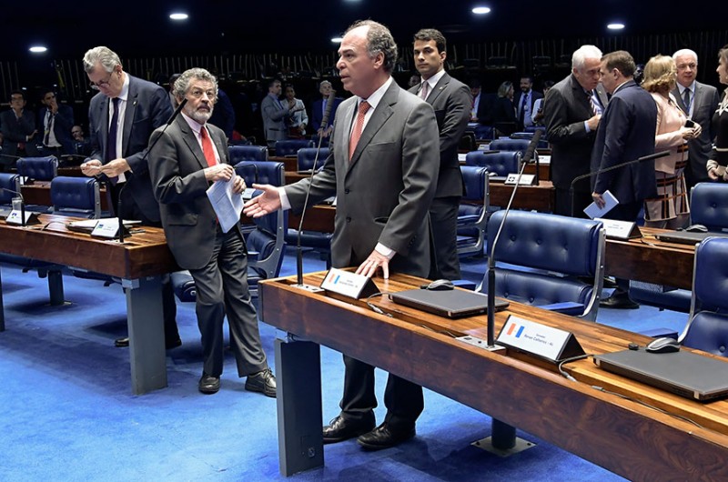 O texto inclui a geração de energia elétrica entre os objetivos da Política Nacional de Resíduos Sólidos, por sugestão do relator, senador Fernando Bezerra Coelho (MDB-PE) - Waldemir Barreto/Agência Senado