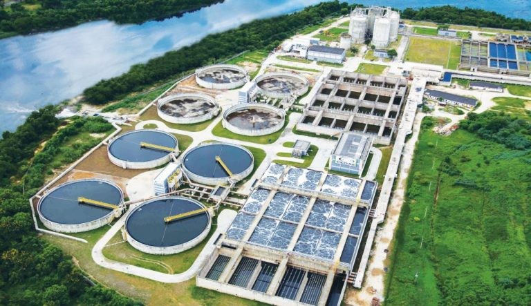 Estação de tratamento da Cedae - (Foto: Divulgação/Cedae)