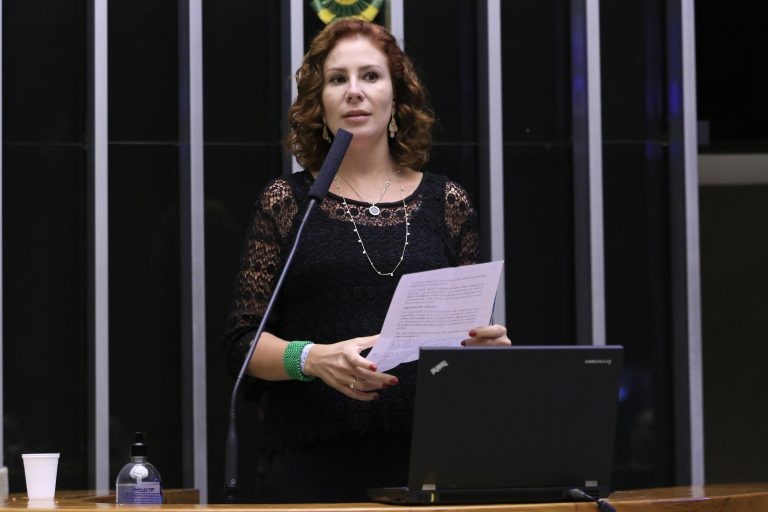 Carla Zambelli, relatora da proposta - (Foto: Michel Jesus/Câmara dos Deputados)