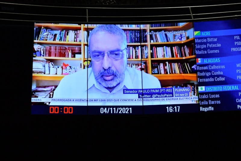 O senador Paulo Paim (PT-RS) disse que o crescimento da pobreza no Brasil é o maior em duas décadas - Waldemir Barreto/Agência Senado