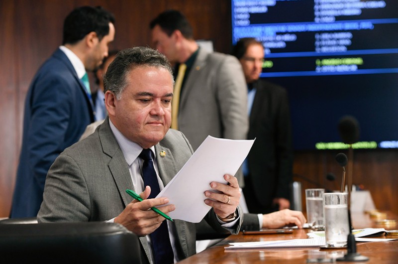 O senador Roberto Rocha (PSDB-MA) foi o relator das emendas - Edilson Rodrigues/Agência Senado