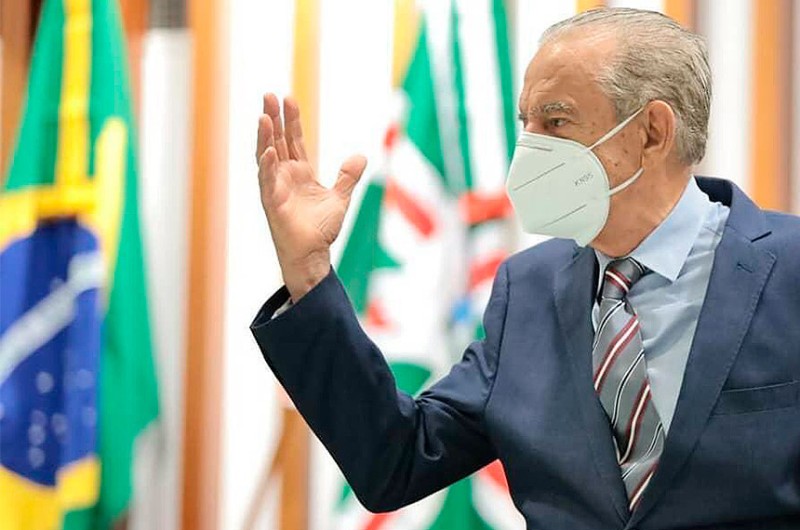 Senado aprovou voto de pesar pela morte de Iris Resende - Divulgação/Twiter Iris Rezende