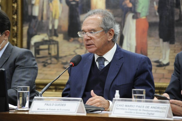 Paulo Guedes foi convocado a prestar esclarecimentos - (Foto: Gustavo Sales/Câmara dos Deputados)
