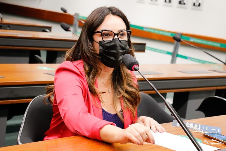 Rejane Dias criticou o governo por não ter enviado representantes ao debate - (Foto: Marina Ramos/Câmara dos Deputados)