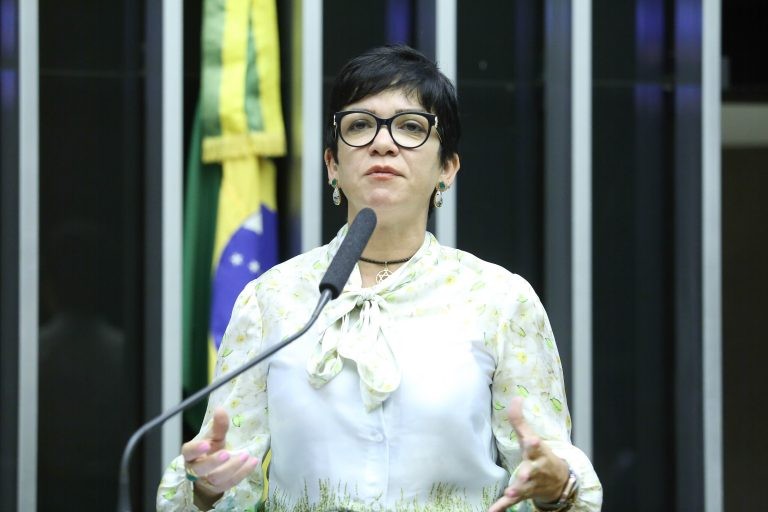 Deputada Alê Silva, relatora da proposta na CCJ - (Foto: Antônio Augusto/Câmara dos Deputados)