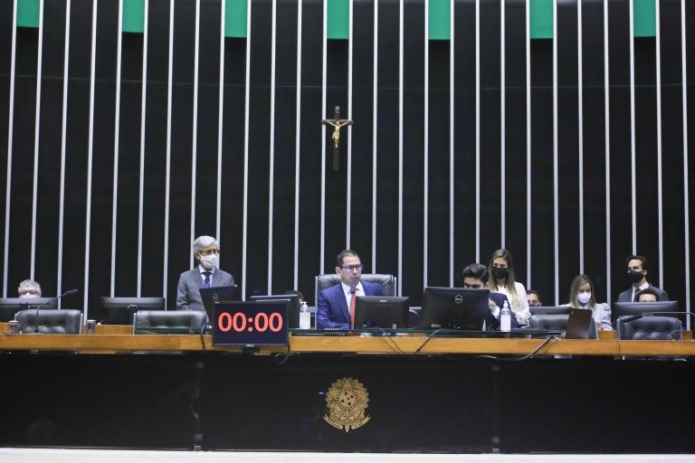 Deputado Marcelo Ramos preside a sessão - (Foto: Paulo Sergio/Câmara dos Deputados)